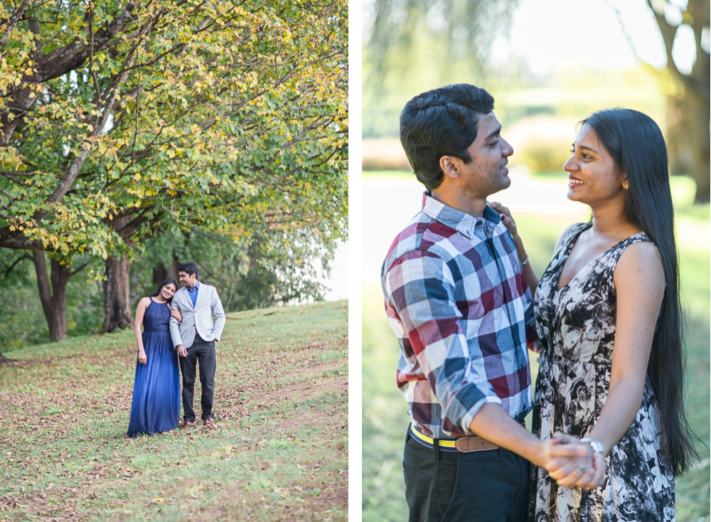 Sunset Engagement Session at Gypsy Hill Park in Staunton, VA - Hunter and Sarah Photography