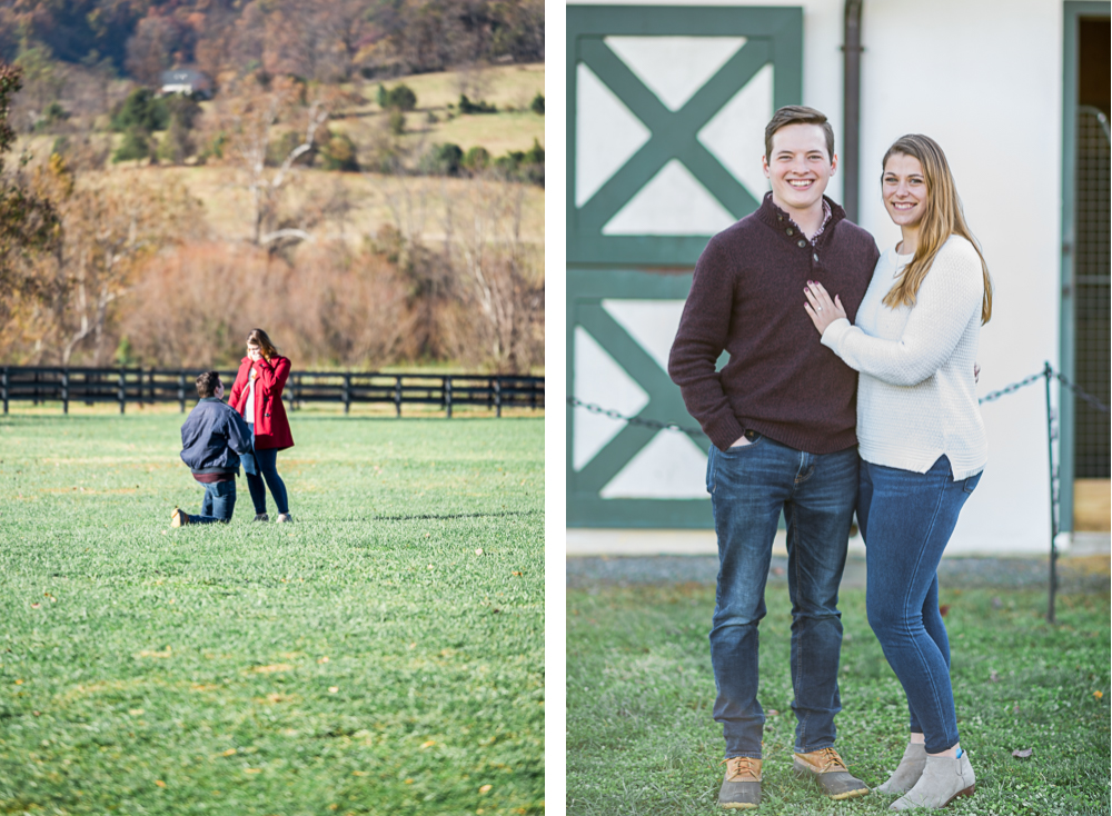 Surprise Proposal at King Family Vineyards - Hunter and Sarah Photography