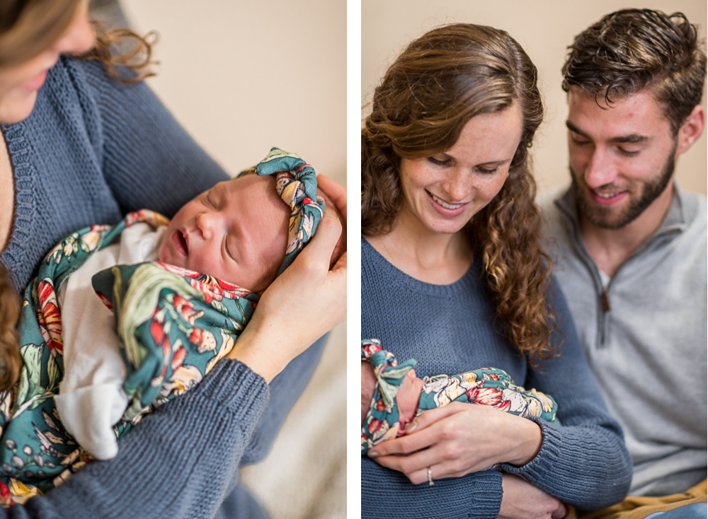 Newborn Photographers in Charlottesville, VA - Hunter and Sarah Photography