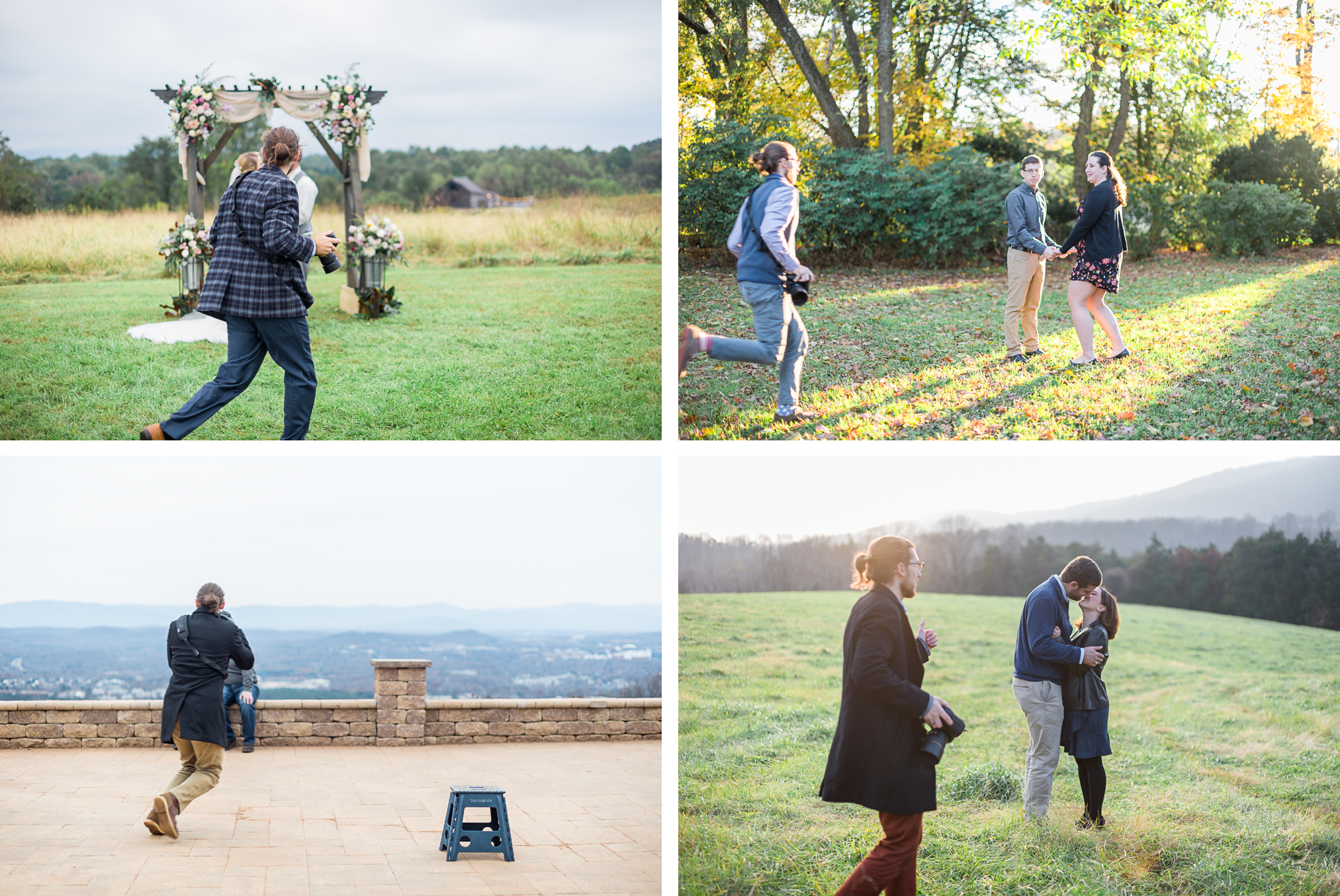 Behind the Scenes - Hunter and Sarah Photography 2018