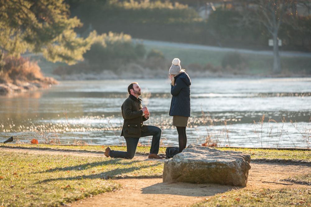 How to Photograph a Cold Engagement Session - Hunter and Sarah Photography