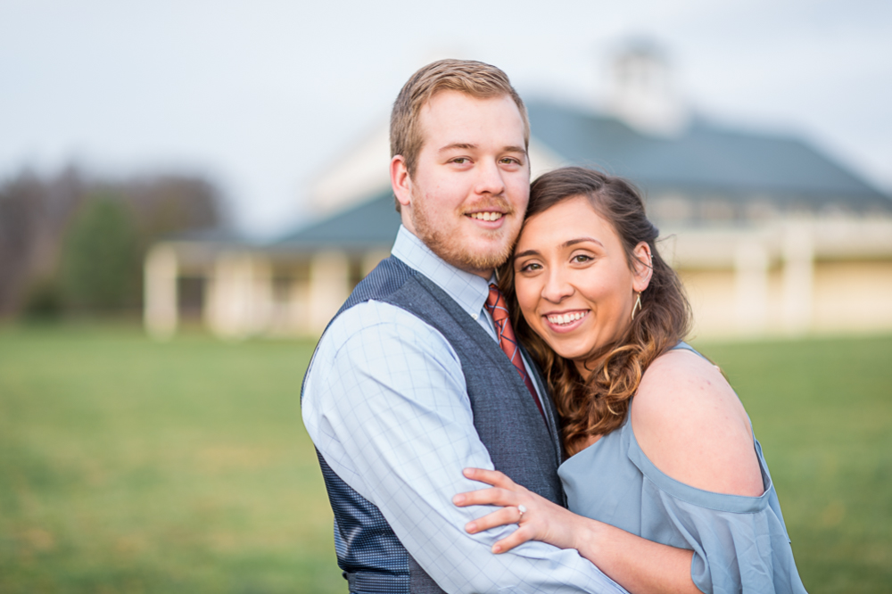 Charlottesville King Family Vineyards Engagement Session - Hunter and Sarah Photography