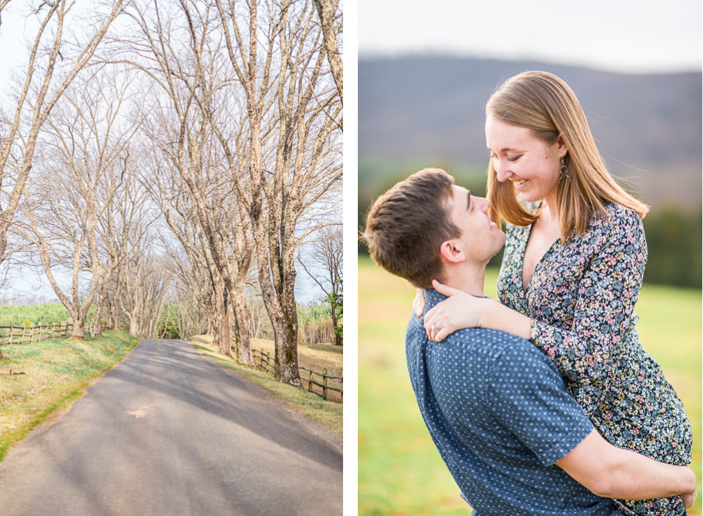 Engagement Photoshoot in Charlottesville, VA - Hunter and Sarah Photography