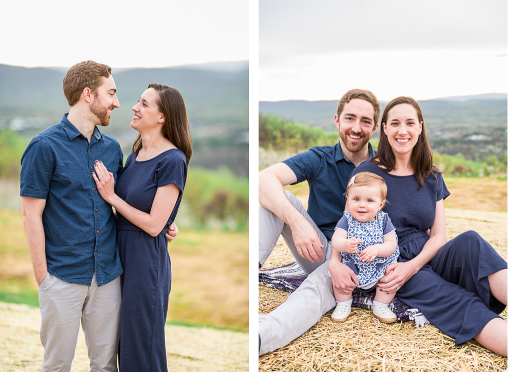 Charlottesville Family Session at Carter Mountain Orchard - Hunter and Sarah Photography