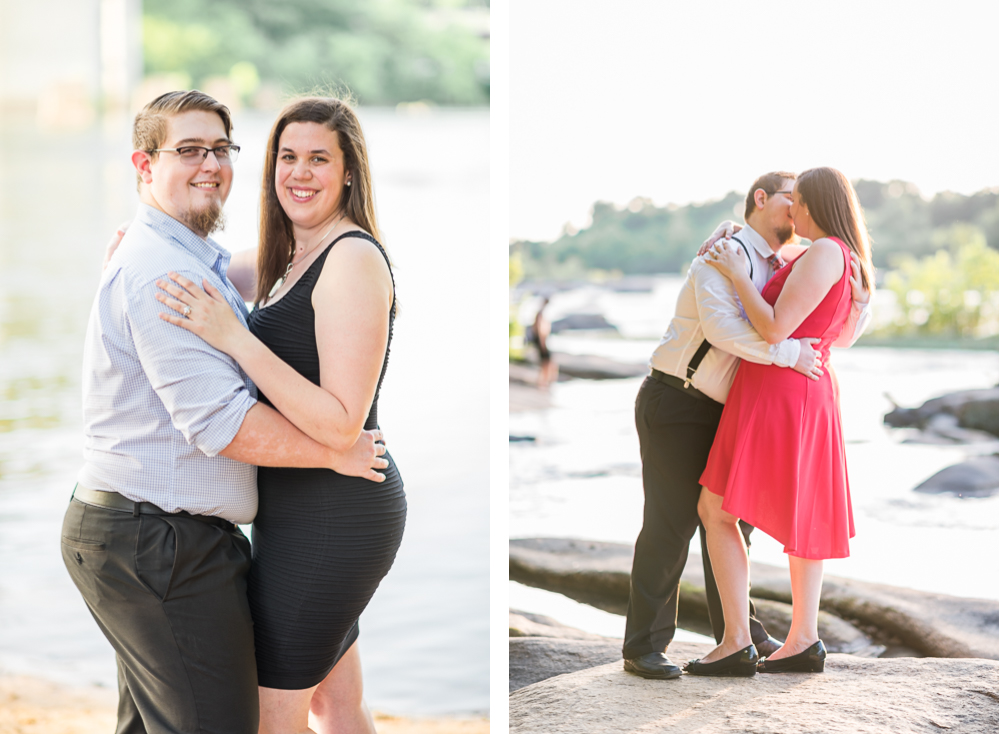 Belle Isle Engagement Session in Richmond - Hunter and Sarah Photography