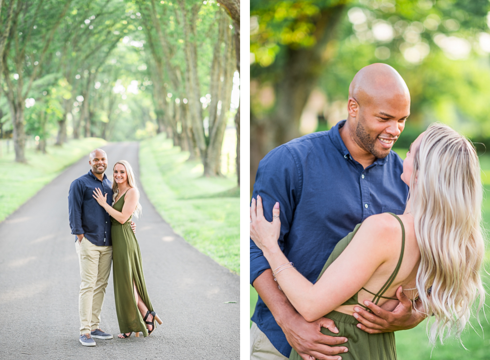 Engagement Session at James Monroe Highland in Central Virginia - Hunter and Sarah Photography