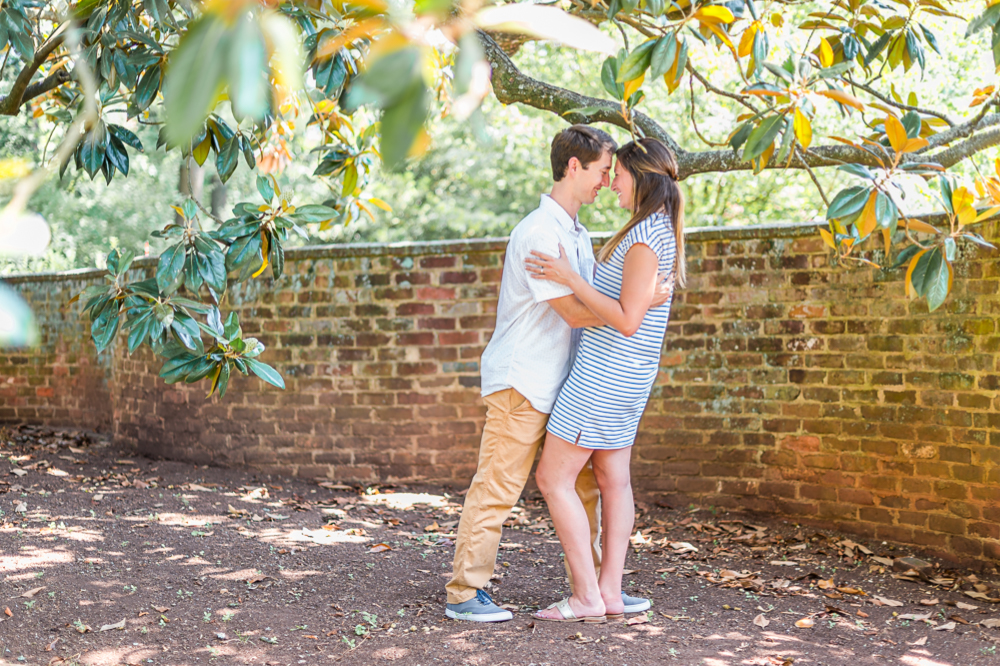 Surprise Engagement at the University of Virginia - Hunter and Sarah Photography