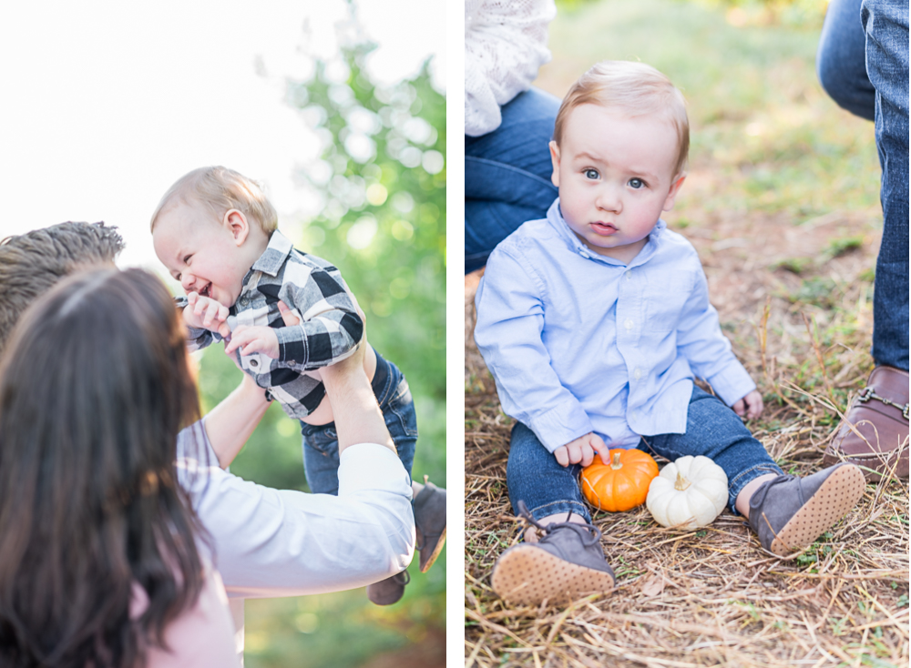 Charlottesville Family Photoshoot at Carter Mountain Apple Orchard - Hunter and Sarah Photography