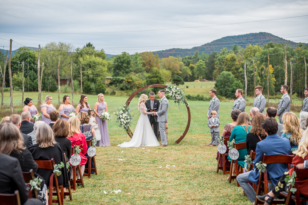 Dreamy Fall Wedding at the Farm at Glen Haven - Hunter and Sarah Photography