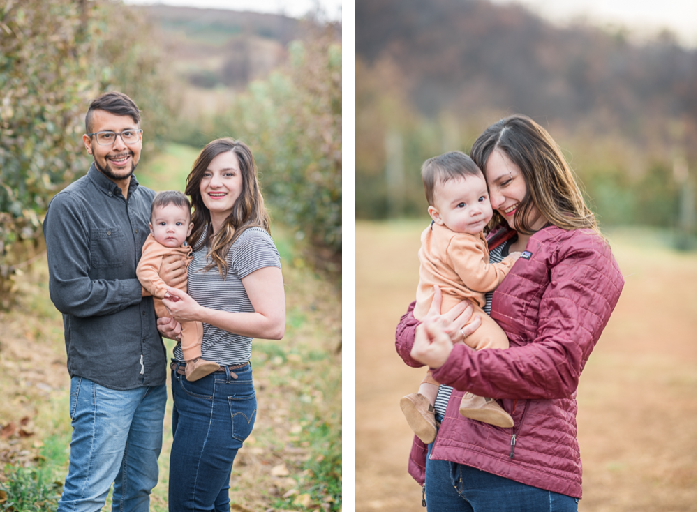 Fall Family Mini-Session at Carter Mountain in Charlottesville - Hunter and Sarah Photography