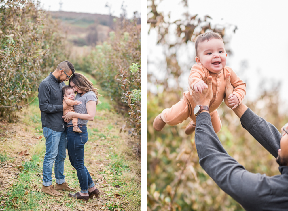 Fall Family Mini-Session at Carter Mountain in Charlottesville - Hunter and Sarah Photography