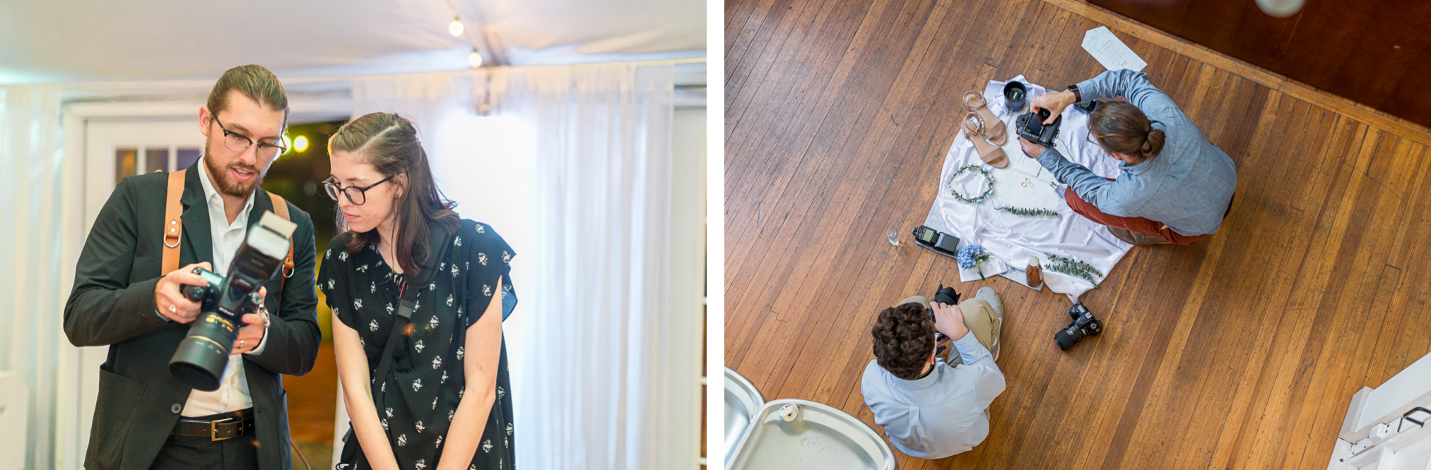 Behind the Scenes 2019 Wedding Photography - Hunter and Sarah Photography