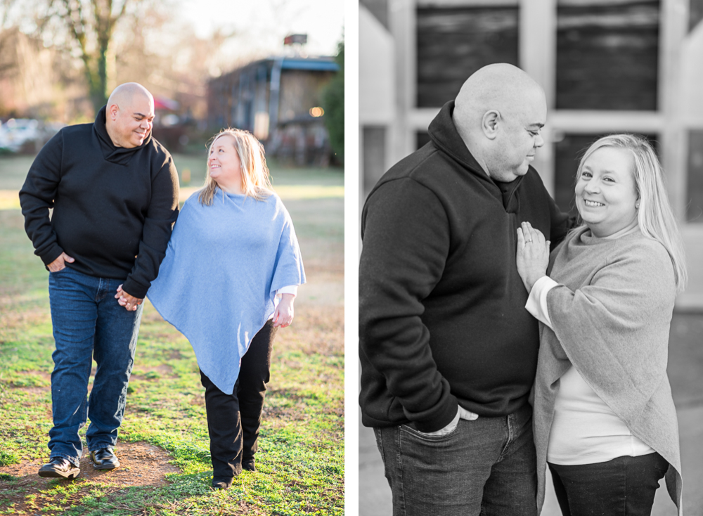 Charlottesville Engagement Session at IX Art Park - Hunter and Sarah Photography