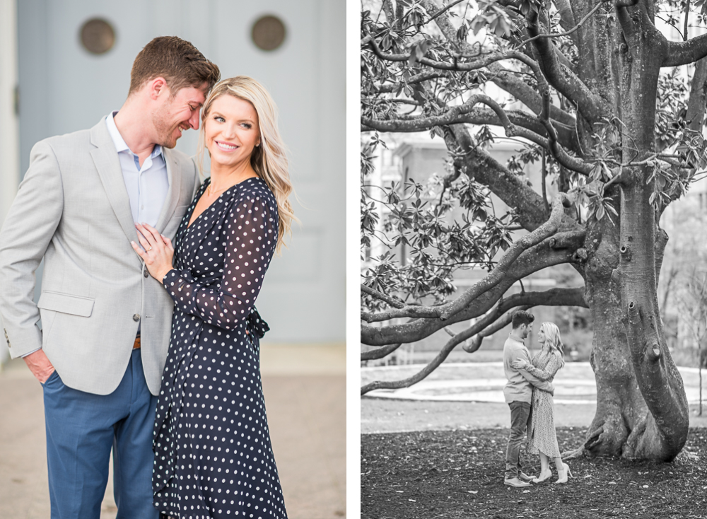 High-End Richmond Engagement Session at the Virginia State Capitol
