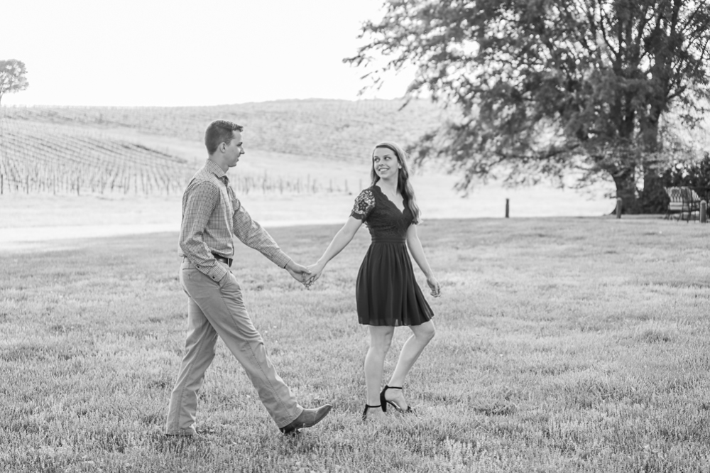 Casual Engagement Session at Trump Winery - Hunter and Sarah Photography