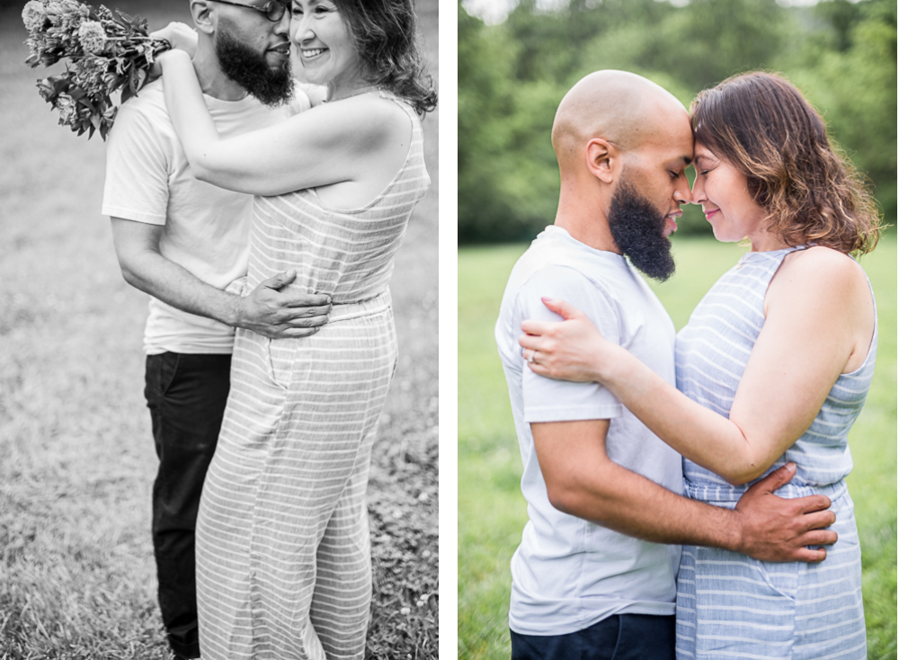 Charming Overcast Engagement Session at Mint Springs Park in Crozet - Hunter and Sarah Photography