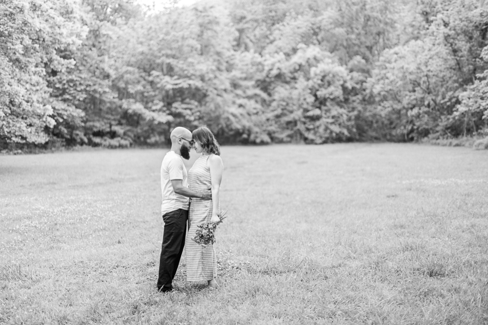 Charming Overcast Engagement Session at Mint Springs Park in Crozet - Hunter and Sarah Photography