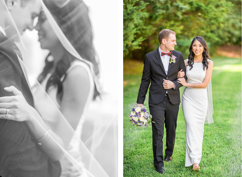 Intimate Catholic COVID-19 Elopement in Northern Virginia - Hunter and Sarah Photography