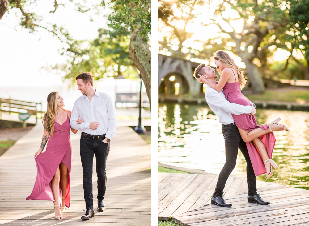 Faux Engagement Session Turned Surprise Proposal in Corolla, North Carolina - Hunter and Sarah Photography