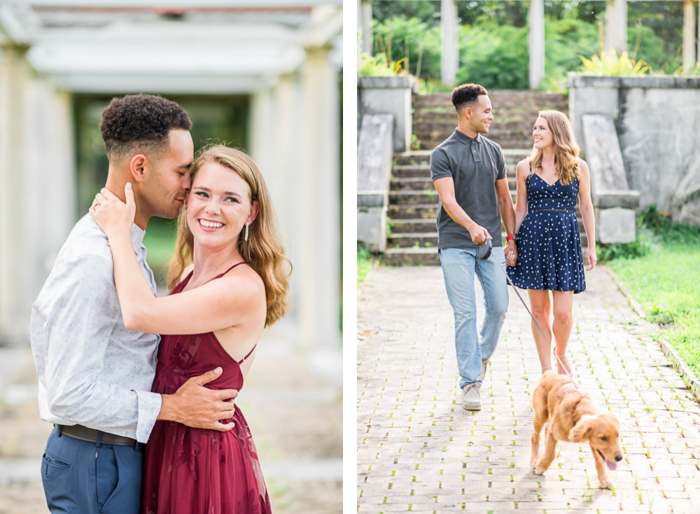 Joyful Summer Engagement Session at Swannanoa Palace Outside Charlottesville, Virginia - Hunter and Sarah Photography