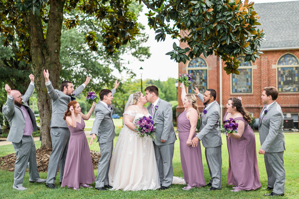 Urban September Wedding in Richmond, VA - Hunter and Sarah Photography