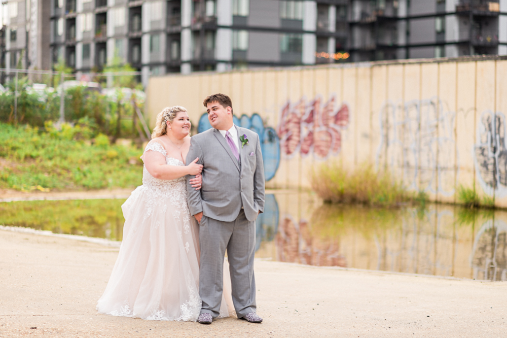 Urban September Wedding in Richmond, VA - Hunter and Sarah Photography
