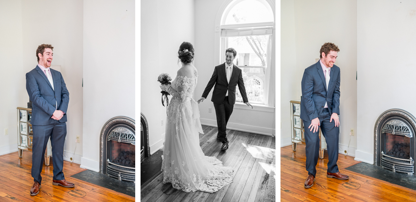 Darling Library-Themed Micro Wedding on Charlottesville's Downtown Mall - Hunter and Sarah Photography