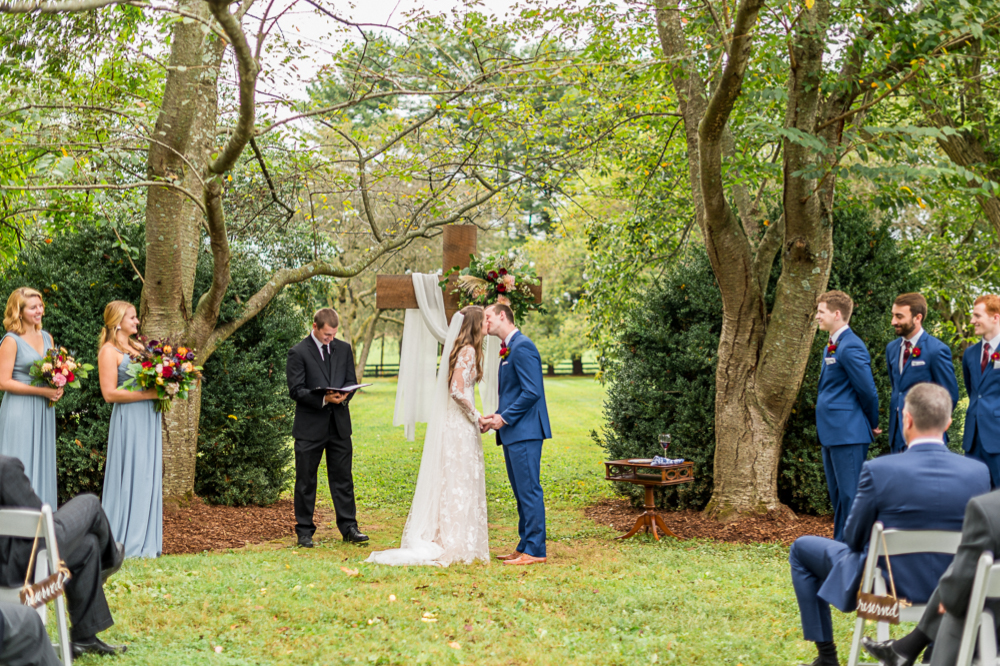 Double-Reception September Wedding at Sylvanside Farm - Hunter and Sarah Photography
