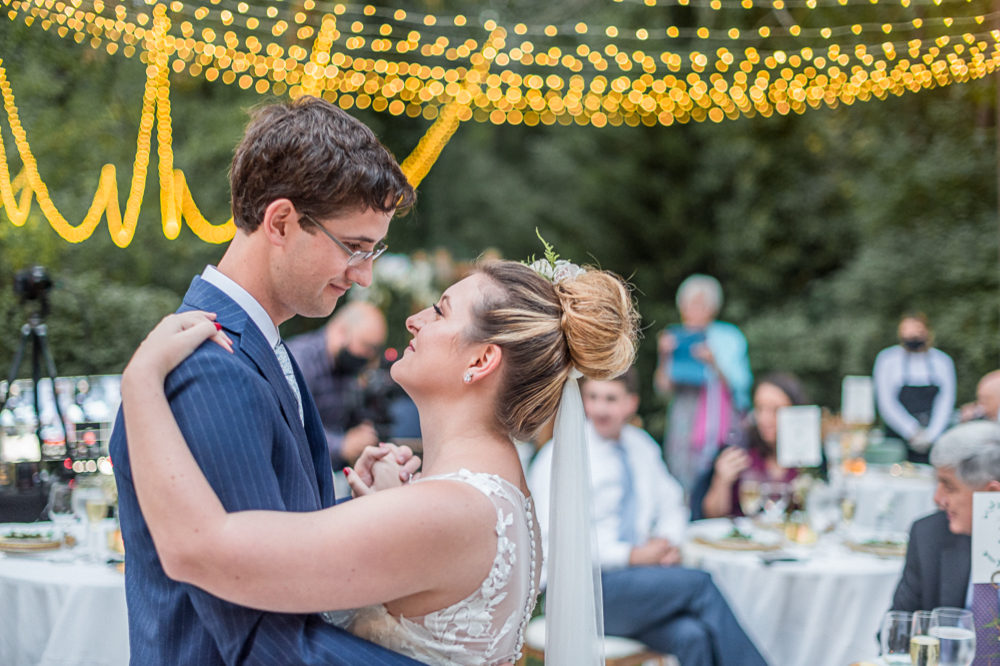 Intimate Backyard Mini-Wedding in Mount Vernon, Virginia - Hunter and Sarah Photography