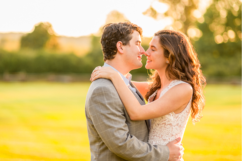 Romantic Sun-Soaked Engagement Session at Barboursville Vineyards - Hunter and Sarah Photography