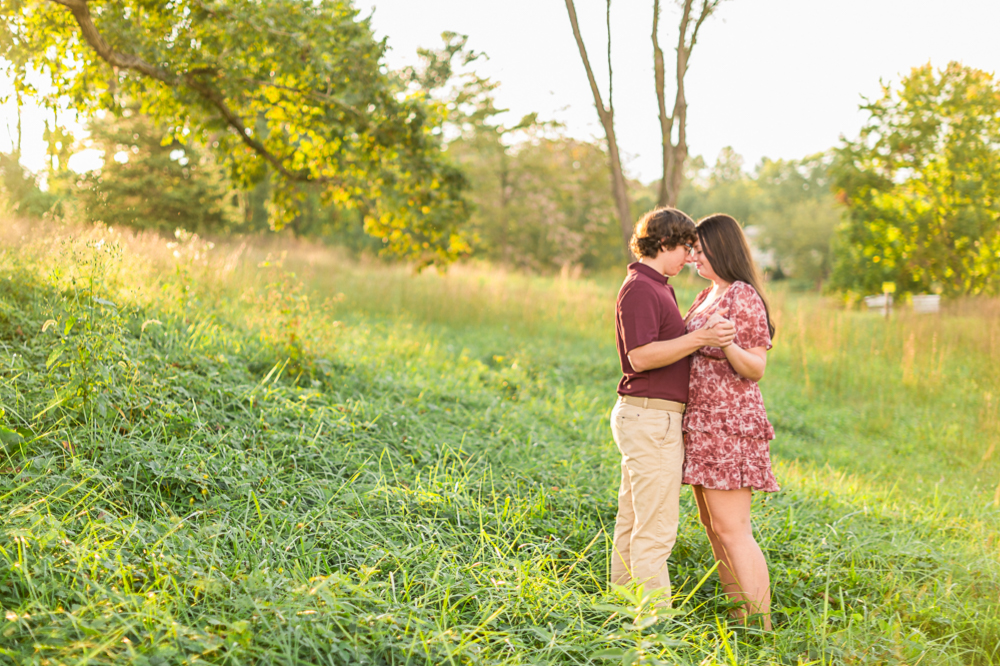 Sweet Sunset Engagement Session at Boar's Head Resort - Hunter and Sarah Photography