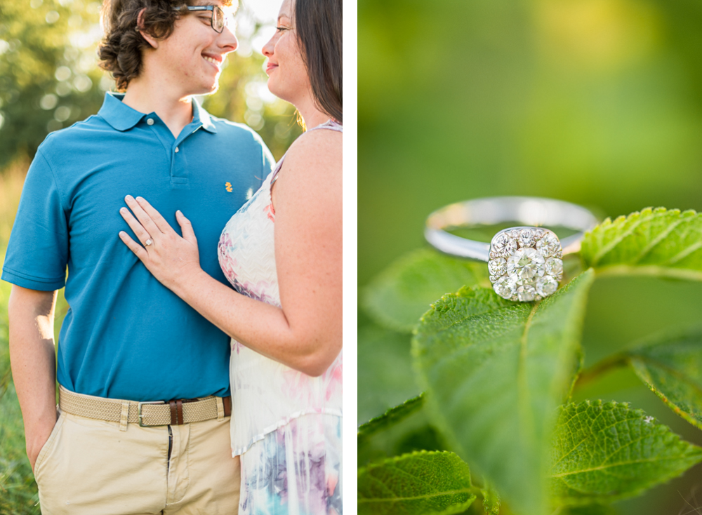 Sweet Sunset Engagement Session at Boar's Head Resort - Hunter and Sarah Photography