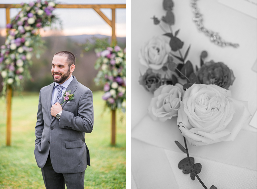 Delightful Fall Micro-Wedding at Guildford Farm - Hunter and Sarah Photography