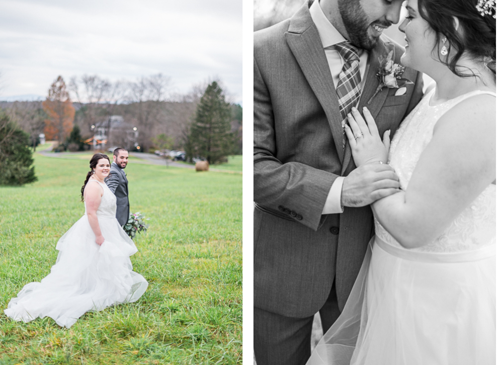 Delightful Fall Micro-Wedding at Guildford Farm - Hunter and Sarah Photography
