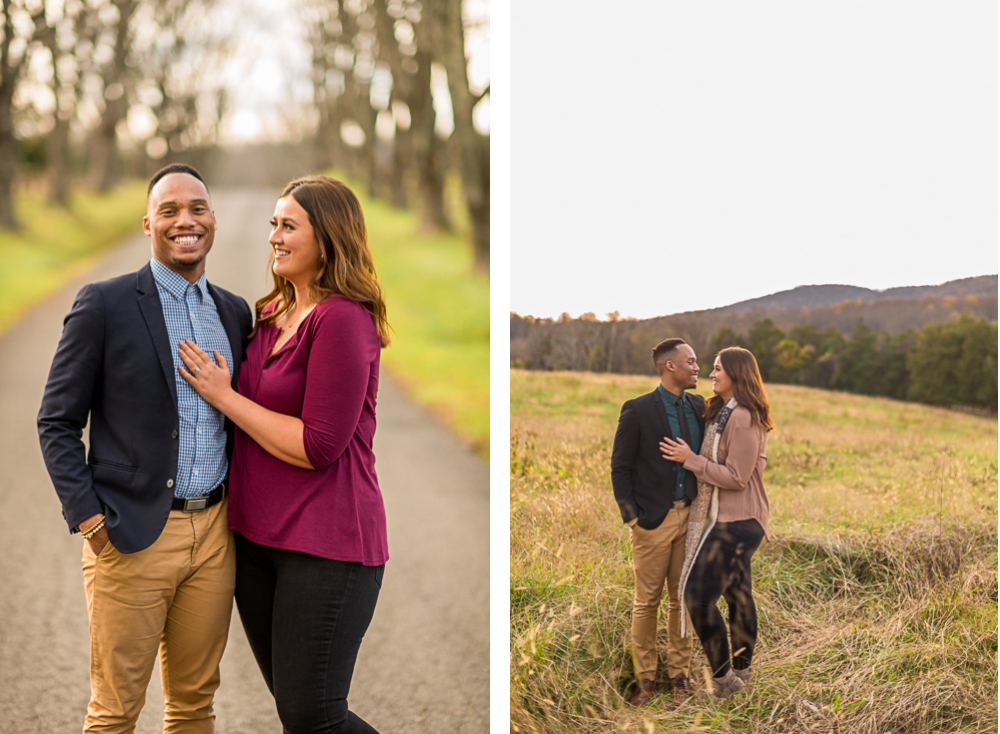 Foliage-Filled Newlywed Session at James Monroe's Highland - Hunter and Sarah Photography