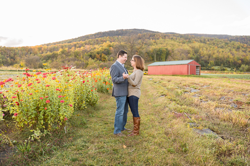 Giggly Engagement Session at Chiles Peach Orchard - Hunter and Sarah Photography