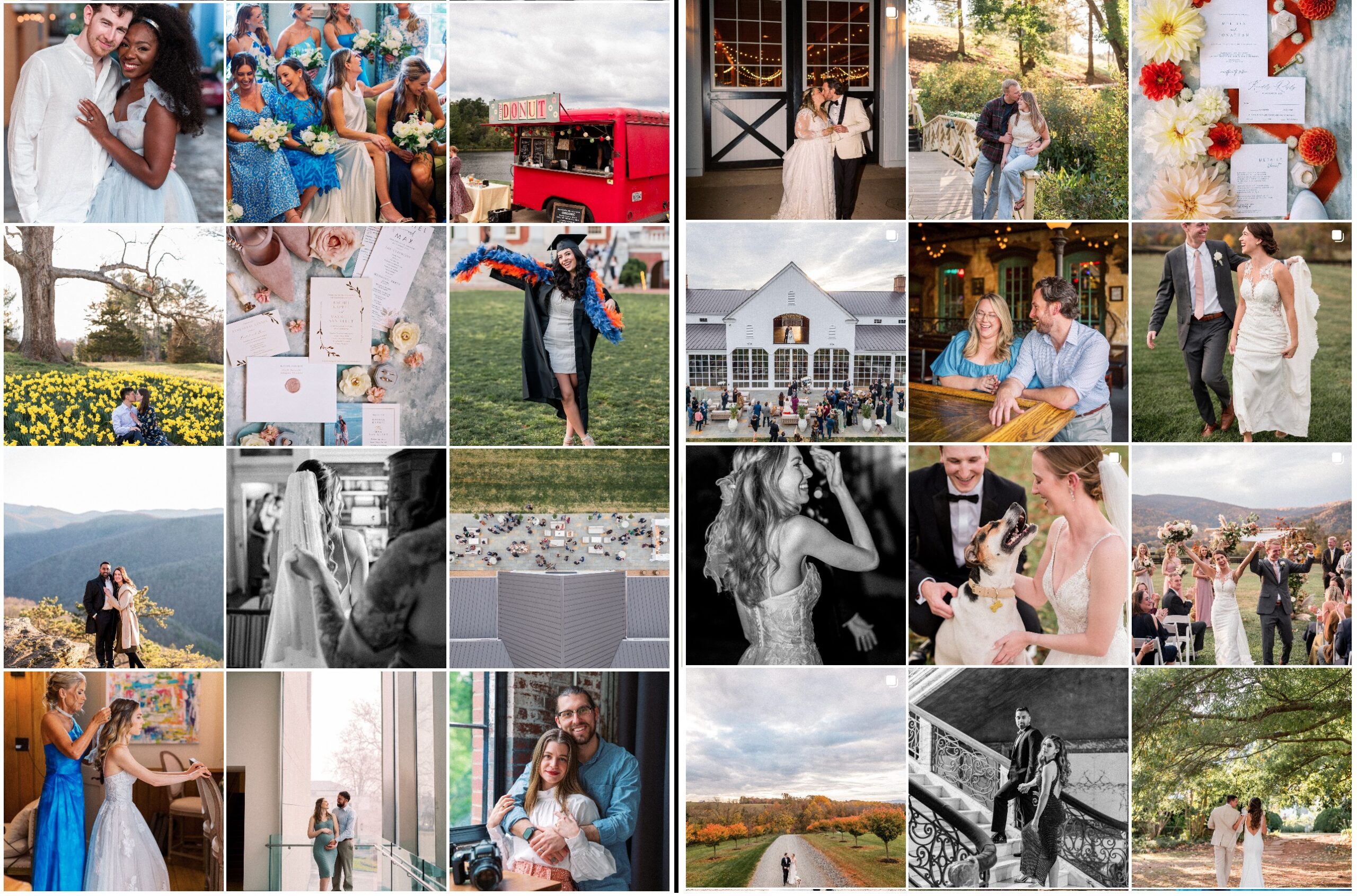 Best Instagram Grid for Photographers - Hunter and Sarah Photography