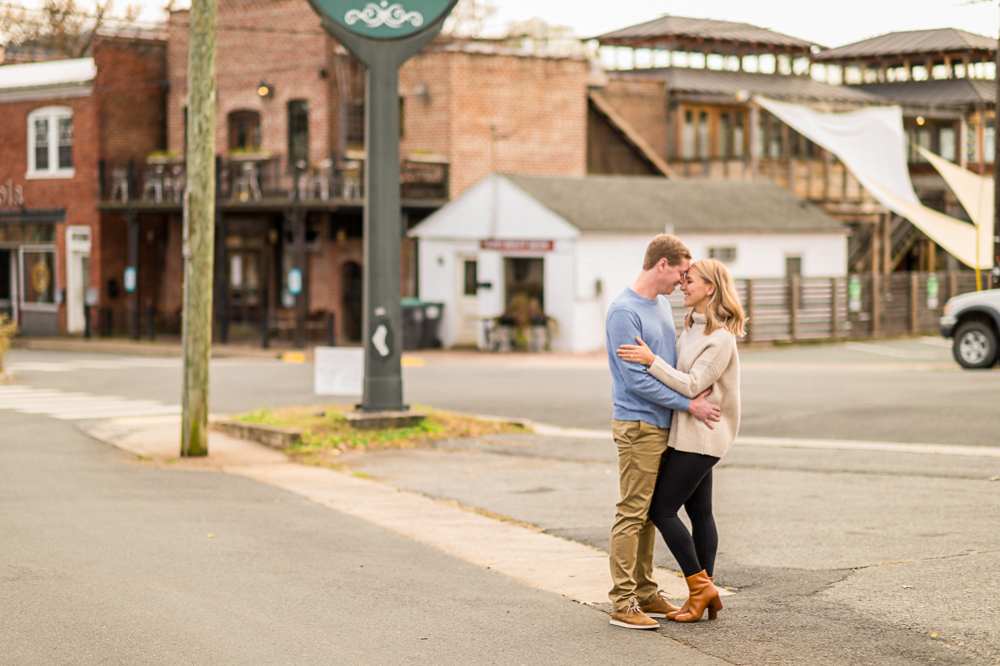 Classic Charlottesville Engagement Session in Belmont and King Family Vineyards - Hunter and Sarah Photography