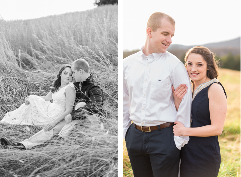 Romantic Winter Engagement Session at James Monroe's Highland - Hunter and Sarah Photography