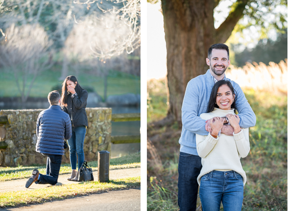 Wintery Surprise Proposal at Boar's Head Resort - Hunter and Sarah Photography