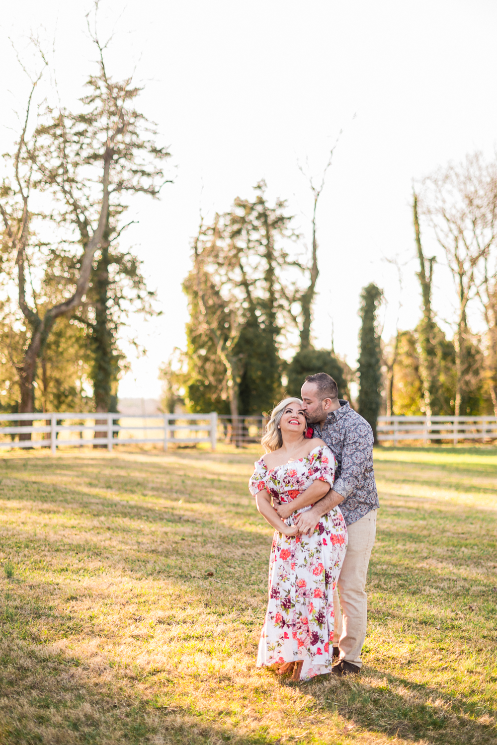 Golden Engagement Session with Deaf-Hearing Couple at Prospect Hill Inn - Hunter and Sarah Photography