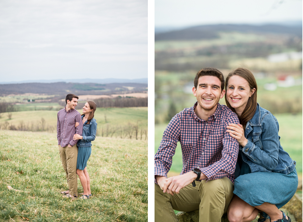 Breathtaking Surprise Proposal at Sky Meadows State Park - Hunter and Sarah Photography