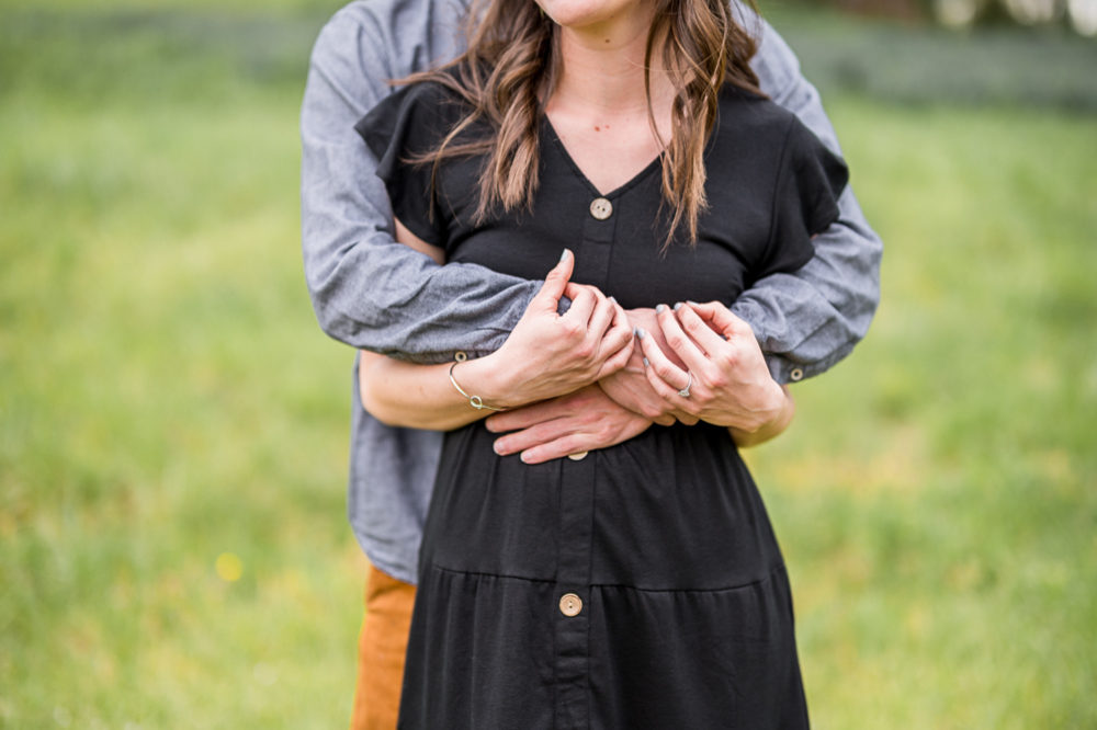 Giggly Overcast Engagement Session at Boar's Head Resort in Charlottesville - Hunter and Sarah Photography