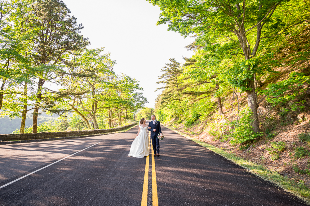 Stunning Summertime Elopement on the Blue Ridge Parkway - Hunter and Sarah Photography