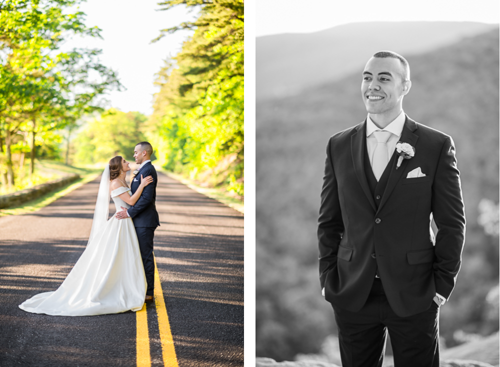 Stunning Summertime Elopement on the Blue Ridge Parkway - Hunter and Sarah Photography