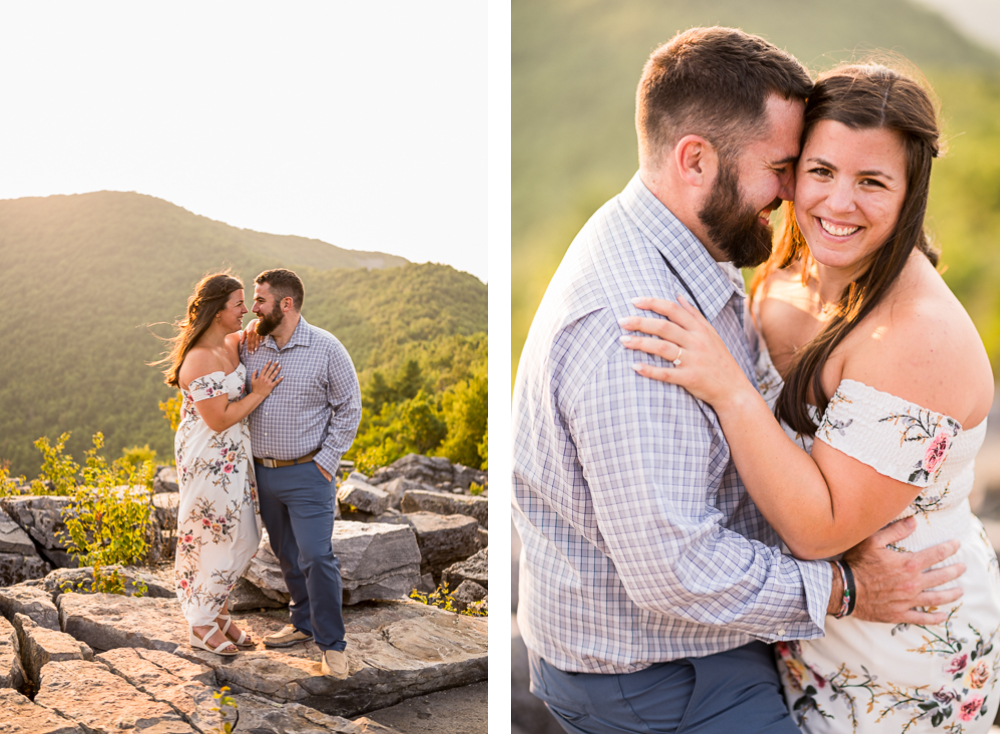 Cute Engagement Session in Shenandoah National Park - Hunter and Sarah Photography