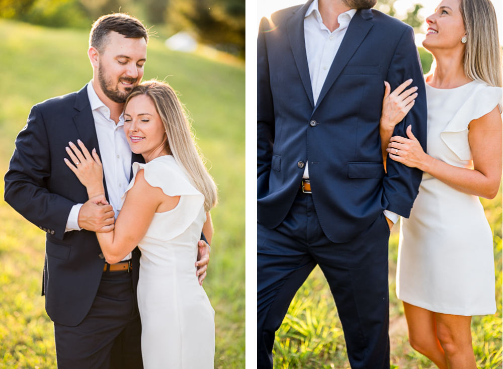 Golden Engagement Session at Boars Head Resort - Hunter and Sarah Photography