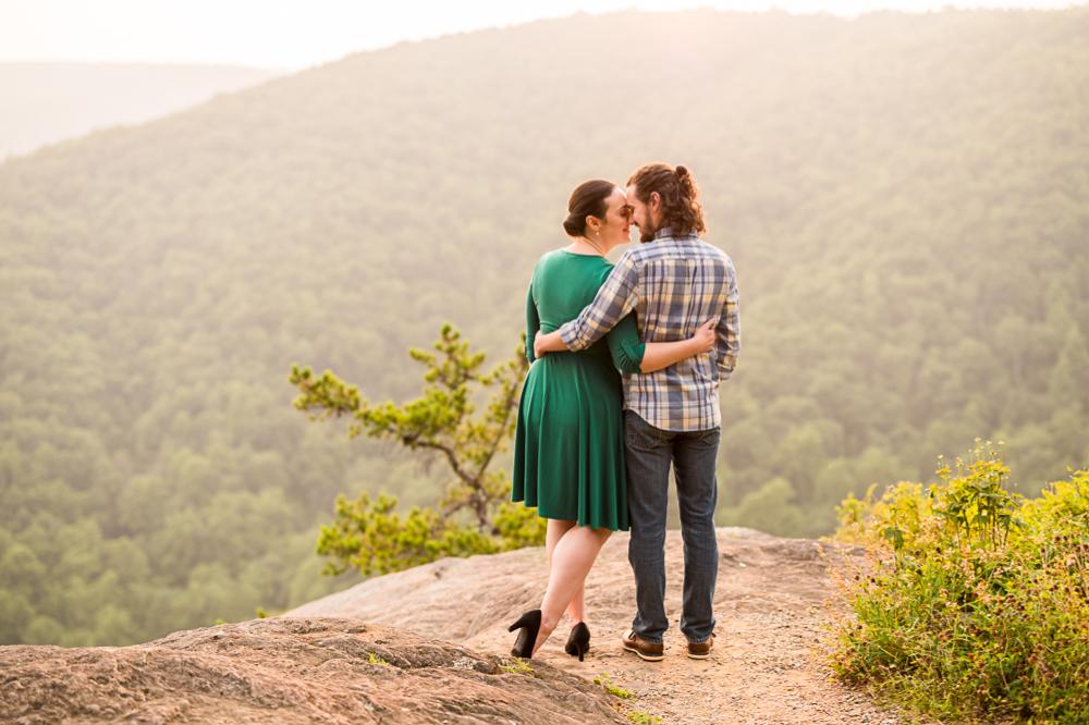 Swing Dancing Engagement Session on the Blue Ridge Parkway - Hunter and Sarah Photography