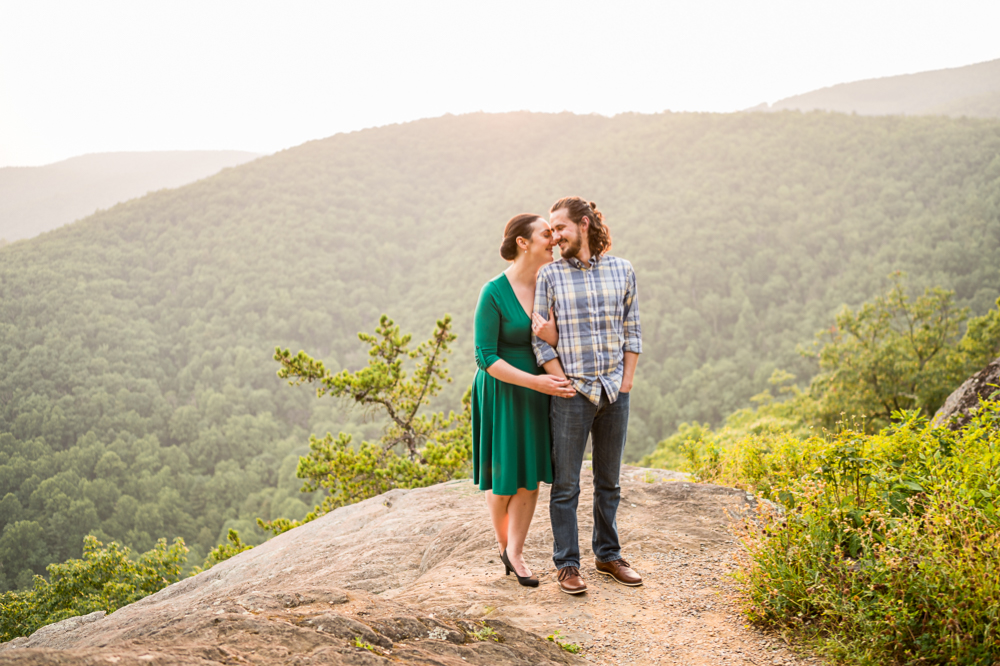 Swing Dancing Engagement Session on the Blue Ridge Parkway - Hunter and Sarah Photography