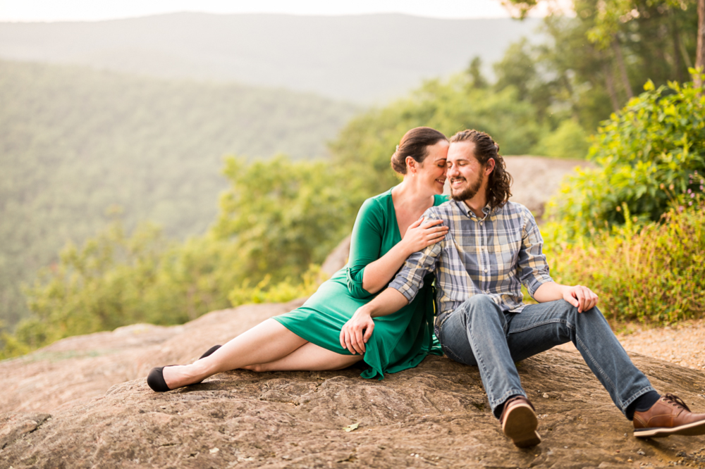 Swing Dancing Engagement Session on the Blue Ridge Parkway - Hunter and Sarah Photography